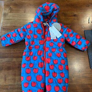 Stella McCartney BNWT 'Apple' Snowsuit- 12 months